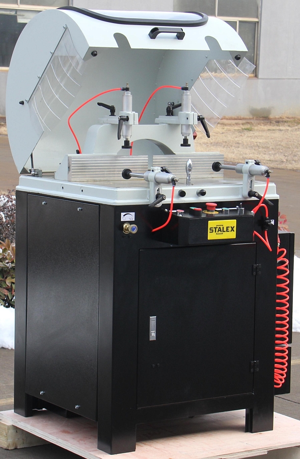 Пила дисковая полуавтоматическая по алюминию Stalex QCS-400A